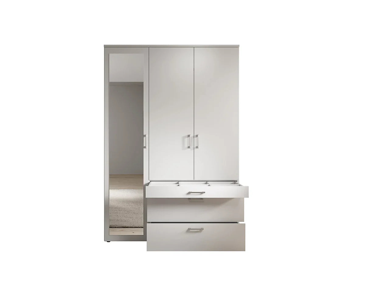 Liberty Vesala 3 Hinged Door Wardrobe with Mirror