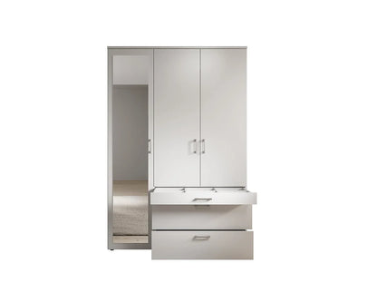 Liberty Vesala 3 Hinged Door Wardrobe with Mirror