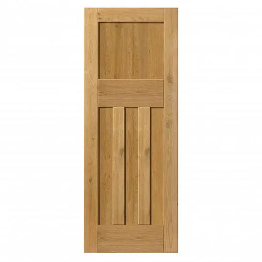 Liberty Rustic DX Panel Fully Finished Knotty Oak Internal Door