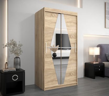 Liberty Boliwia Sliding Door Wardrobe 100cm