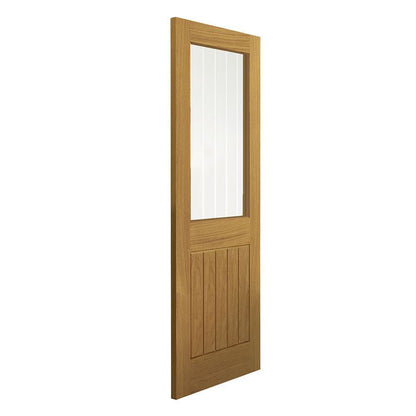 Liberty Internal Oak Thames 1/2 Light Glazed Door Pre-Finished