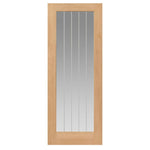Liberty Internal Oak Thames 1 Light Glazed Door Pre-Finished