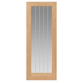 Liberty Internal Oak Thames 1 Light Glazed Door Pre-Finished