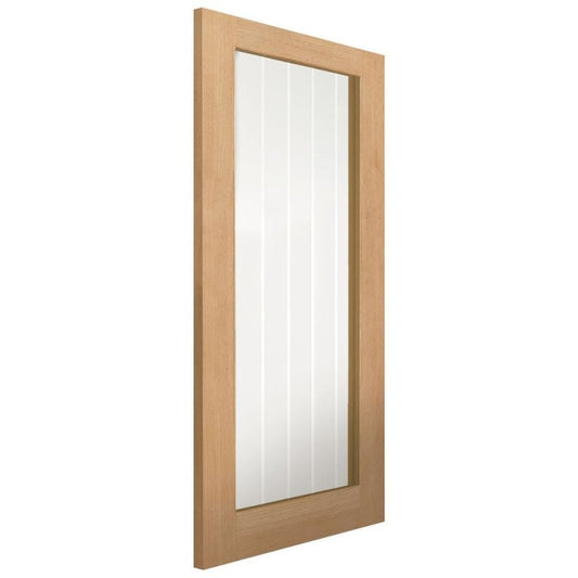 Liberty Internal Oak Thames 1 Light Glazed Door Pre-Finished