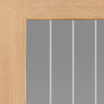 Liberty Internal Oak Thames 1 Light Glazed Door Pre-Finished