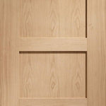Internal Oak Shaker 4 Panel Fire Door FD30